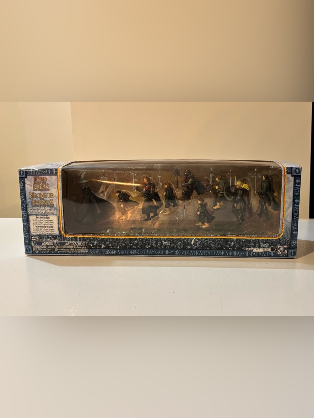 Lord Of The Rings Armies Of Middle Earth Fellowship Collection Figure Set - New